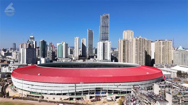 拓东体育场提升改造工程稳步推进