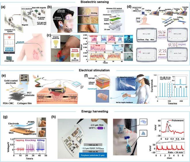 极端制造微纳结构金属电极：从柔性电极迈向超薄软表皮的进展(图7)